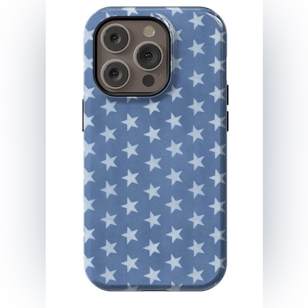 Casely Coastal Blues Denim Stars Case